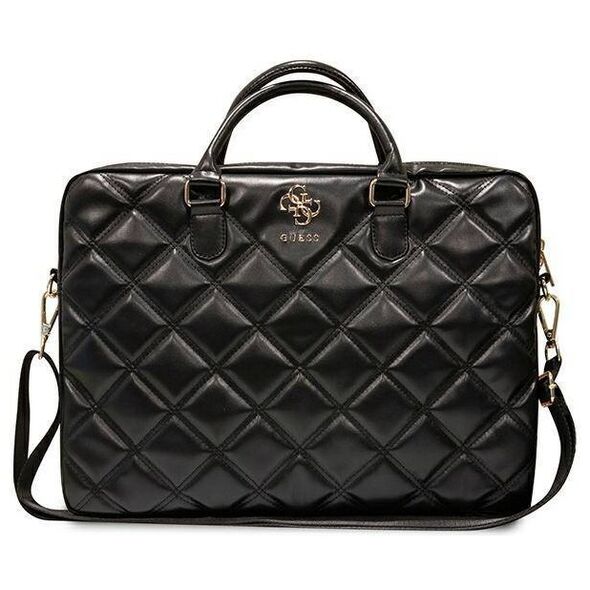 Bag LAPTOP 16" Guess Quilted 4G (GUCB15ZPSQSSGK) black 3666339210939