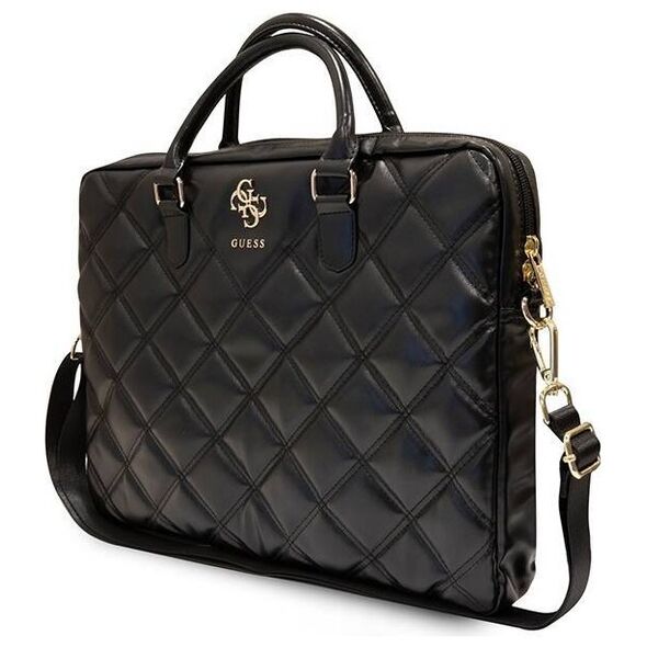 Bag LAPTOP 16" Guess Quilted 4G (GUCB15ZPSQSSGK) black 3666339210939