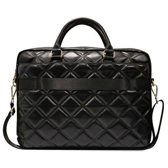 Bag LAPTOP 16" Guess Quilted 4G (GUCB15ZPSQSSGK) black 3666339210939