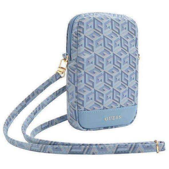 Bag Guess Zip GCube Bottom Stripe (GUWBZPGCSPGB) blue 3666339210687