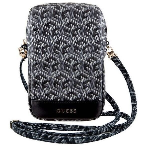 Bag Guess Zip GCube Bottom Stripe (GUWBZPGCSPGK) black 3666339210656