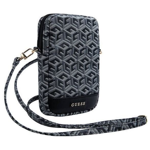 Bag Guess Zip GCube Bottom Stripe (GUWBZPGCSPGK) black 3666339210656
