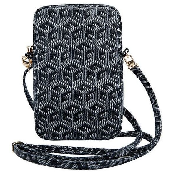 Bag Guess Zip GCube Bottom Stripe (GUWBZPGCSPGK) black 3666339210656