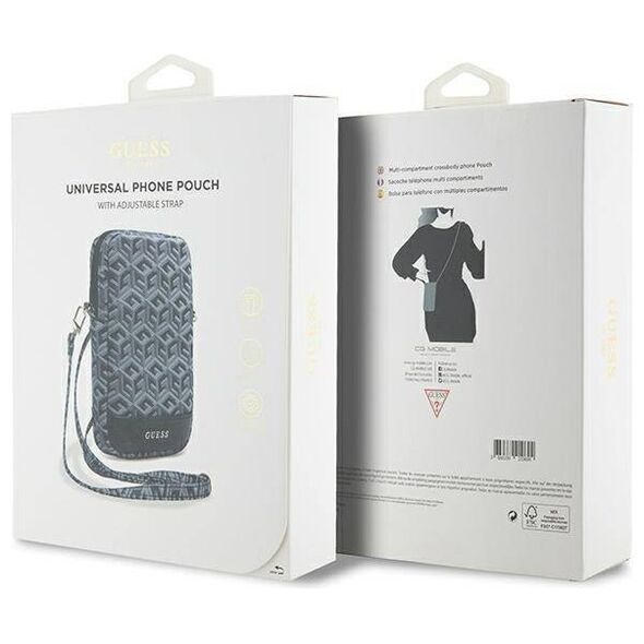 Bag Guess Zip GCube Bottom Stripe (GUWBZPGCSPGK) black 3666339210656