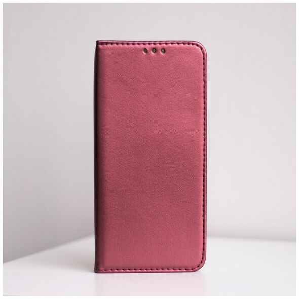 Smart Magnetic case for Realme 12 5G burgundy 5907457755376