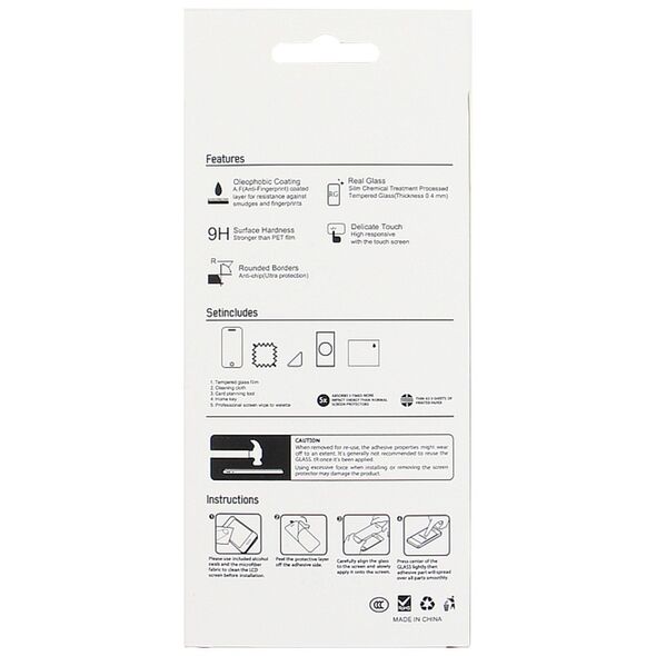 Tempered glass 2,5D for Google Pixel 9 10in1 5907457758032