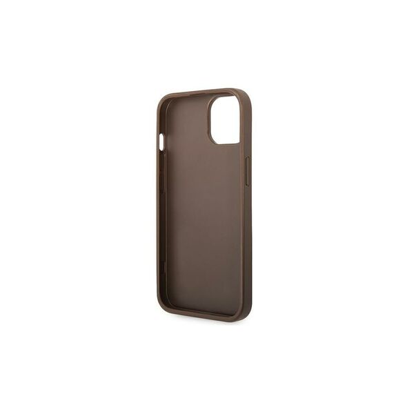Guess case for iPhone 14 Pro Max 6,7&quot; GUHCP14X4GMGBR brown PU Leather 4G Big Metal Logo 3666339066314