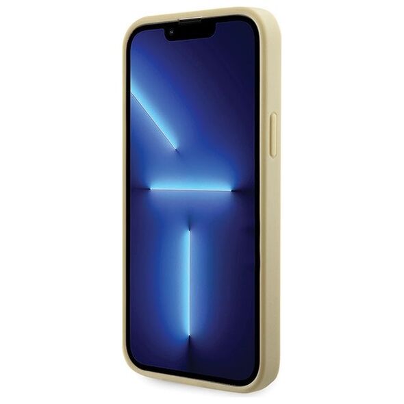 Guess case for iPhone 14 Plus 6,7&quot; GUHCP14MHDGTPD gold hardcase Rhinestone Triangle 3666339120061