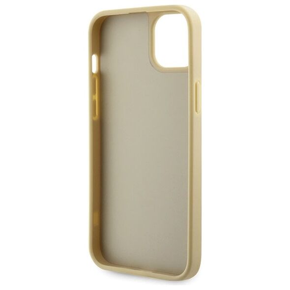 Guess case for iPhone 14 Plus 6,7&quot; GUHCP14MHDGTPD gold hardcase Rhinestone Triangle 3666339120061