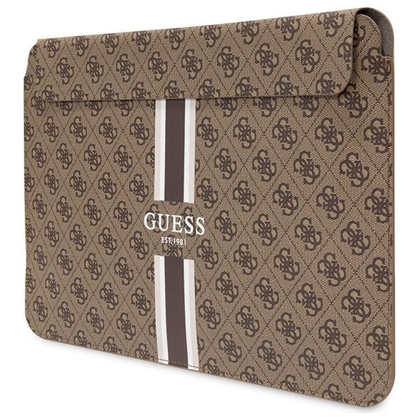 Guess sleeve GUCS14P4RPSW 14” brown Sleeve 4G Stripes 3666339120535