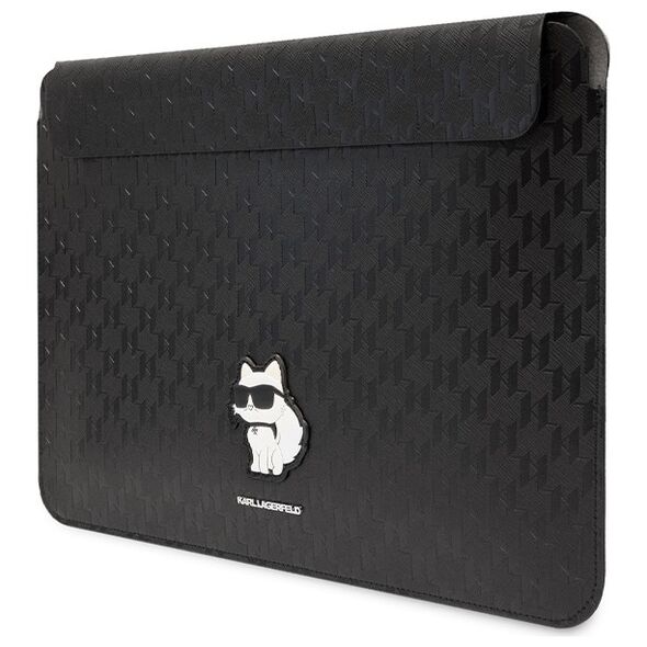 Karl Lagerfeld sleeve KLCS14SAKHPCK 14” black Sleeve Mono Saffiano Choupette 3666339170561