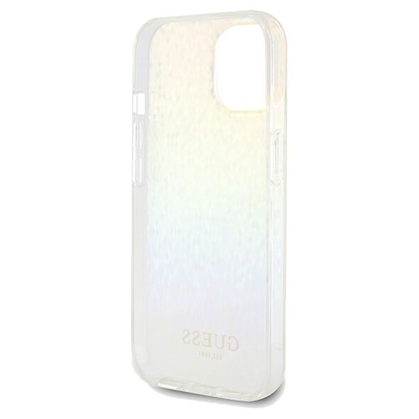 Guess case for  iPhone 14 6,1&quot; GUHCP14SHDECMI HC IML FACETED MIRROR DISCO IRIDESCENT 3666339172275