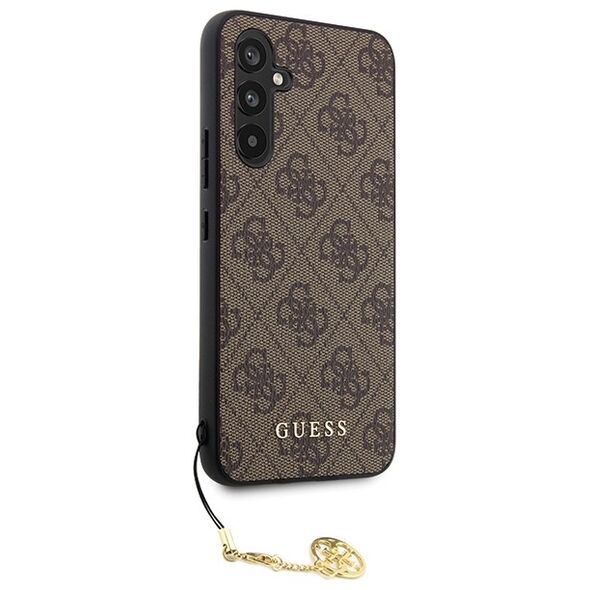 Guess case for Samsung Galaxy S23 FE GUHCS23FEGF4GBR GUESS HC PU 4G CHARM BROWN 3666339218607
