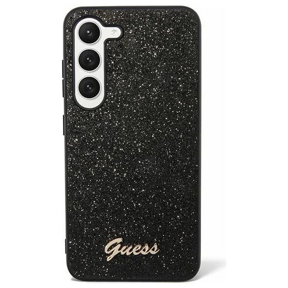 Guess case for S24 Ultra S928 GUHCS24LHGGSHK hardcase Glitter Script black 3666339241322