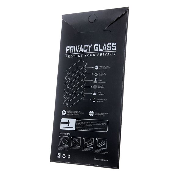 Tempered glass Privacy for Motorola Moto G84 5G 5907457759787