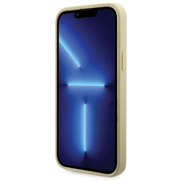 Guess case for iPhone 14 6,1&quot; GUHCP14SHDGTPD gold hardcase Rhinestone Triangle 3666339120054