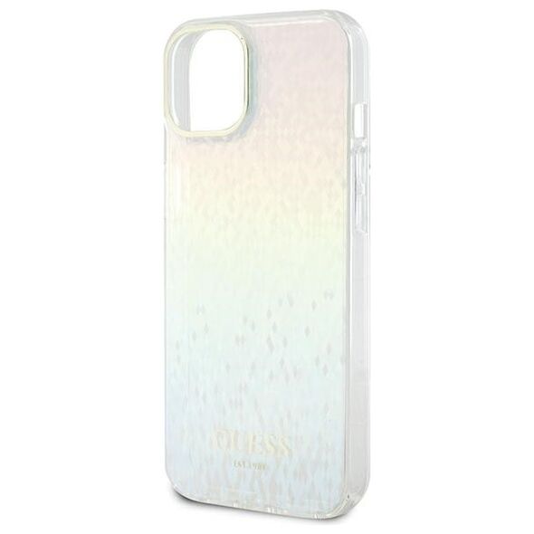 Guess case for  iPhone 12 / 12 Pro 6,1&quot; GUHCP12MHDECMI HC IML FACETED MIRROR DISCO IRIDESCENT 3666339172220