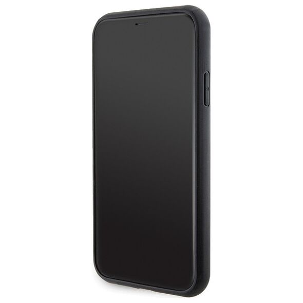 Karl Lagerfeld case for iPhone 11 KLHCN61GSAKCPK HC GRIPSTAND SAFFIANO KC PINS BLACK 3666339206772