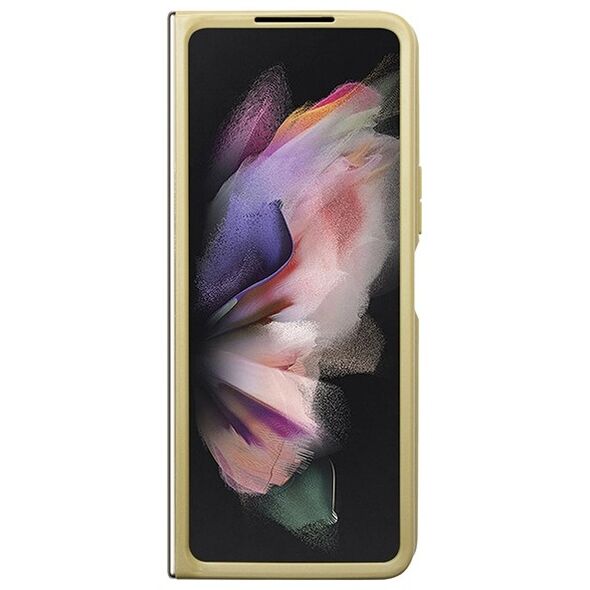 Guess case for Samsung Z Fold5 GUHCZFD5HGGSHD gold PU/TPU Glitter Script 3666339173982