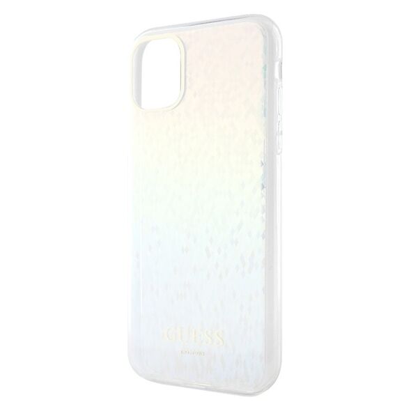 Guess case for  iPhone 11 GUHCN61HDECMI HC IML FACETED MIRROR DISCO IRIDESCENT 3666339172213