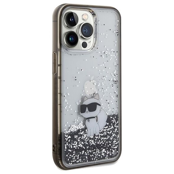 Karl Lagerfeld case for iPhone 13 Pro Max 6,7&quot; KLHCP13XLKCNSK HC LIQ. GLITTER C TRANSPARENT 3666339164140