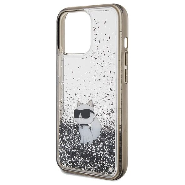 Karl Lagerfeld case for iPhone 13 Pro Max 6,7&quot; KLHCP13XLKCNSK HC LIQ. GLITTER C TRANSPARENT 3666339164140