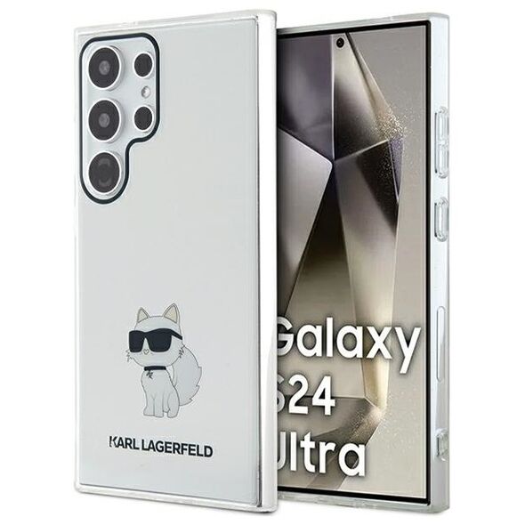 Karl Lagerfeld case for Samsung Galaxy S24 Ultra KLHCS24LHNCHTCT transparent HC IML NFT CHOUPETTE 3666339243289