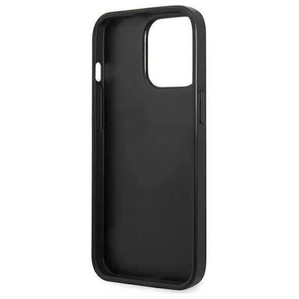 Karl Lagerfeld case for iPhone 13 Pro KLHCP13LPTLK black hard case Allover Logo 3666339049546