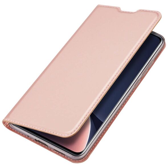 Case XIAOMI 12 PRO with a Flip Dux Ducis Skin Leather light pink 6934913041536