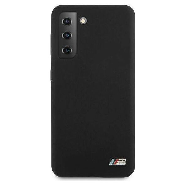 Original Case SAMSUNG GALAXY S21+ BMW Silicone M Collection (BMHCS21MMSILBK) black 3700740497609
