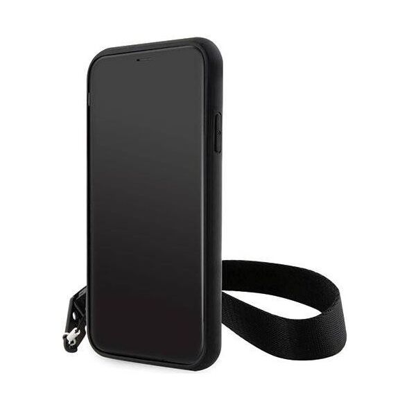 Original Case IPHONE 11 Karl Lagerfeld Hardcase Monogram Losange Saffiano (KLHCN61SAKLMBSK) black 3666339169992