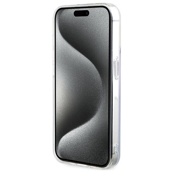 Original Case APPLE IPHONE 15 PRO MAX Guess Hardcase IML Iridescent MagSafe (GUHMP15XHITSU) purple 3666339154813