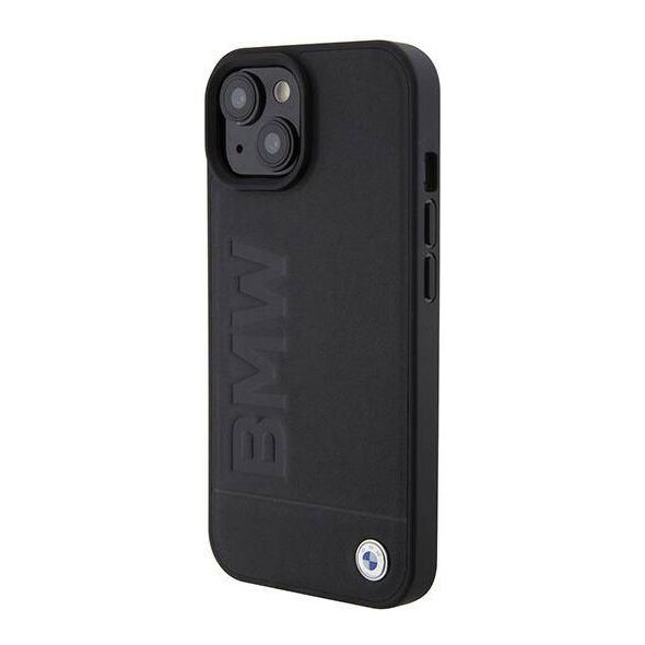 Original Case APPLE IPHONE 15 BMW Hardcase Signature Logo Imprint Magsafe (BMHMP15SSLLBK) black 3666339145347