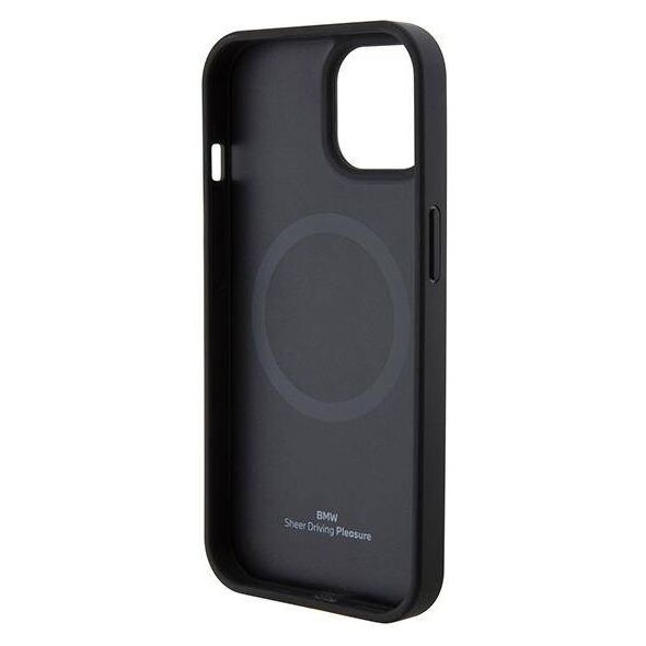 Original Case APPLE IPHONE 15 BMW Hardcase Signature Logo Imprint Magsafe (BMHMP15SSLLBK) black 3666339145347