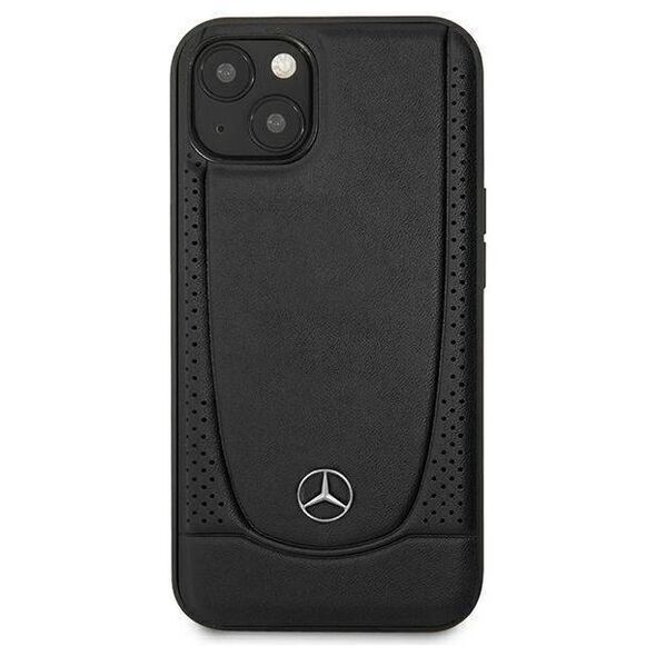 Case APPLE IPHONE 15 PLUS Mercedes Leather Urban Line (MEHCP15MARMBK) black 3666339171865