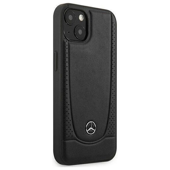 Case APPLE IPHONE 15 PLUS Mercedes Leather Urban Line (MEHCP15MARMBK) black 3666339171865