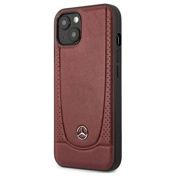 Case APPLE IPHONE 15 Mercedes Leather Urban Line (MEHCP15SARMRE) red 3666339171827