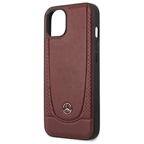 Case APPLE IPHONE 15 Mercedes Leather Urban Line (MEHCP15SARMRE) red 3666339171827