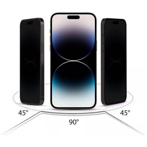 Tempered Glass APPLE IPHONE 15 PRO MAX Hofi Anti Spy Glass Pro+ Privacy 9319456604672