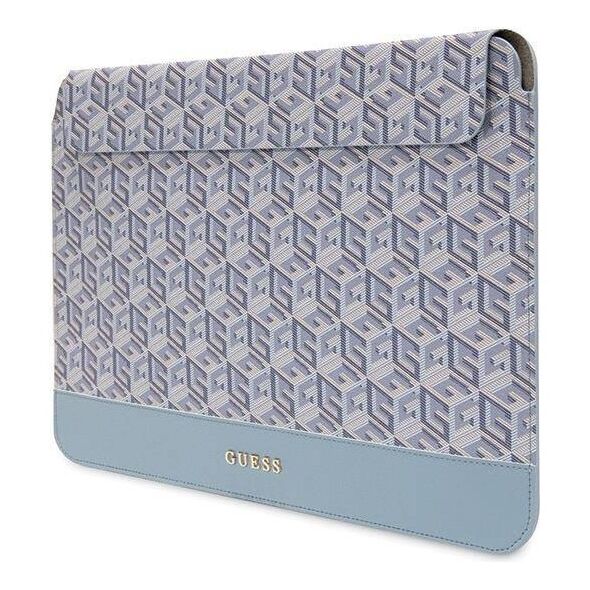 Original Case LAPTOP 14" Guess Sleeve GCube Stripes (GUCS14HGCFSEB) blue 3666339120498