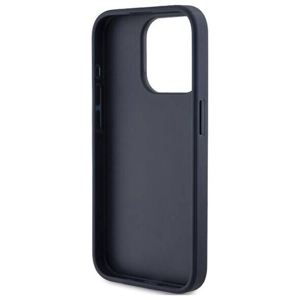Original Case APPLE IPHONE 15 PRO Guess Hardcase 4G Triangle Metal Logo (GUHCP15LPG4GPB) blue 3666339225926