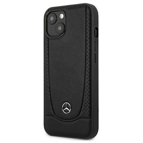 Case IPHONE 14 PLUS Mercedes Leather Urban Line (MEHCP14MARMBK) black 3666339082673
