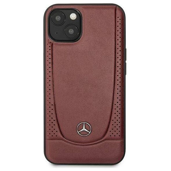 Case IPHONE 14 PLUS Mercedes Leather Urban Line (MEHCP14MARMRE) red 3666339082758