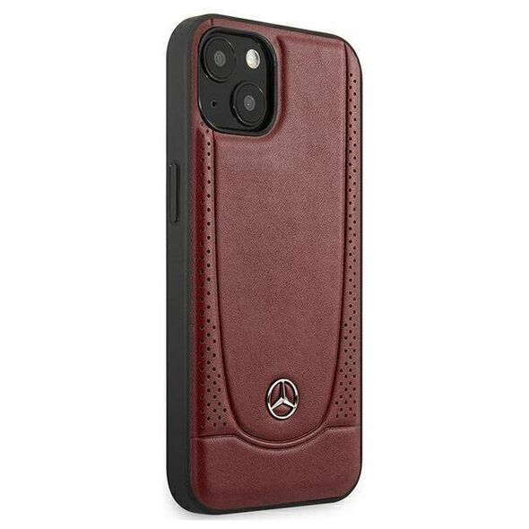 Case IPHONE 14 PLUS Mercedes Leather Urban Line (MEHCP14MARMRE) red 3666339082758
