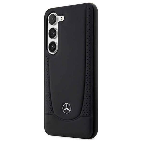 Case SAMSUNG GALAXY S23 Mercedes Leather Urban Line (MEHCS23SARMBK) black 3666339113391