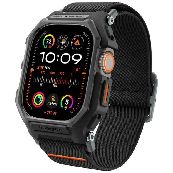 Case APPLE WATCH ULTRA (49MM) Spigen Lite Fit ”Pro” Matte black 8809896754125