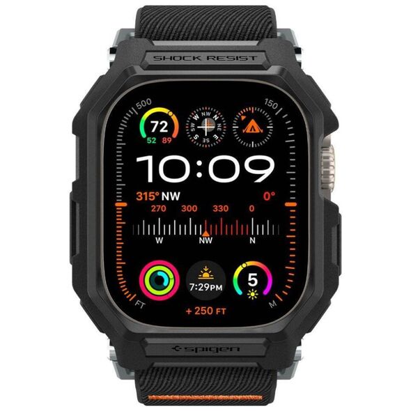 Case APPLE WATCH ULTRA (49MM) Spigen Lite Fit ”Pro” Matte black 8809896754125