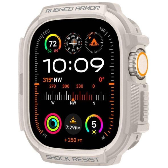 Case APPLE WATCH ULTRA 1 / 2 (49MM) Spigen Rugged Armor beige 8809971222600