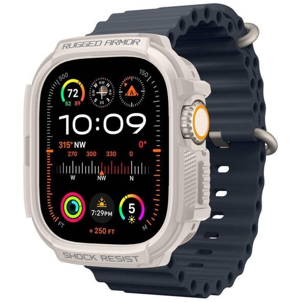 Case APPLE WATCH ULTRA 1 / 2 (49MM) Spigen Rugged Armor beige 8809971222600
