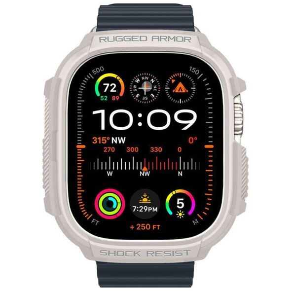 Case APPLE WATCH ULTRA 1 / 2 (49MM) Spigen Rugged Armor beige 8809971222600